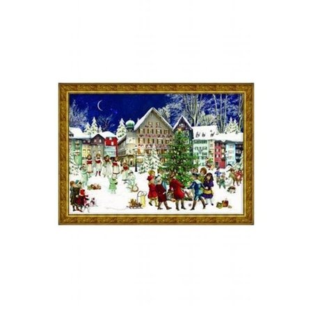 SELL SELL ADV784 Sellmer Advent - Town Square Scene ADV784